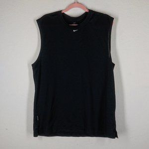 NIKE Dri-Fit Mesh Sleeveless Muscle Tank size L